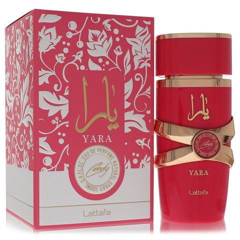 Lattafa Yara Candy by Lattafa - Eau De Parfum Spray 3.4 oz