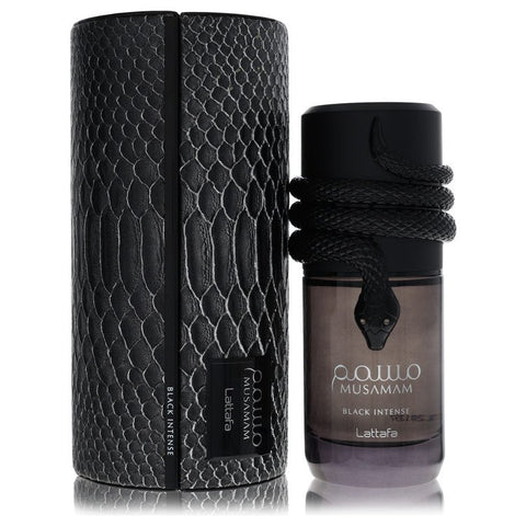 Lattafa Musamam Black Intense by Lattafa - Eau De Parfum Spray 3.4 oz