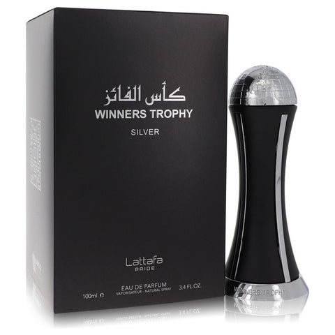 Lattafa Pride Winners Trophy Silver by Lattafa - Eau De Parfum Spray 3.4 oz