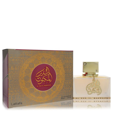Lattafa Al Dur Al Maknoon Gold by Lattafa - Eau De Parfum Spray (Unisex) 3.4 oz