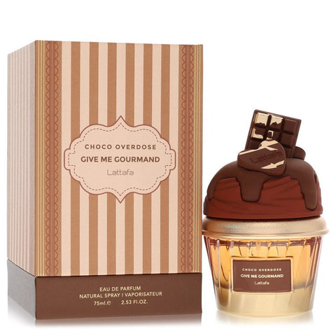 Lattafa Give Me Gourmand Choco Overdose by Lattafa - Eau De Parfum Spray (Unisex) 2.53 oz