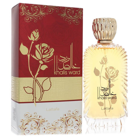Lattafa Khalis Ward by Lattafa - Eau De Parfum Spray (Unisex) 2.72 oz