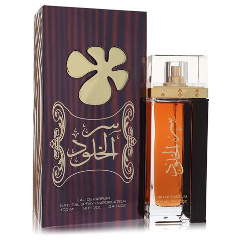 Lattafa Ser Al Khulood by Lattafa - Eau De Parfum Spray (Unisex) 3.4 oz