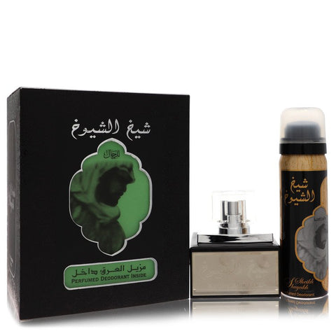 Lattfa Sheikh Al Shuyukh by Lattafa - Eau De Parfum Spray With  1.7 oz Deodorant Spray 1.7 oz