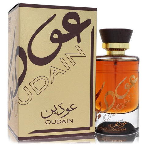 Lattafa Oudain by Lattafa - Eau De Parfum Spray (Unisex) 3.4 oz