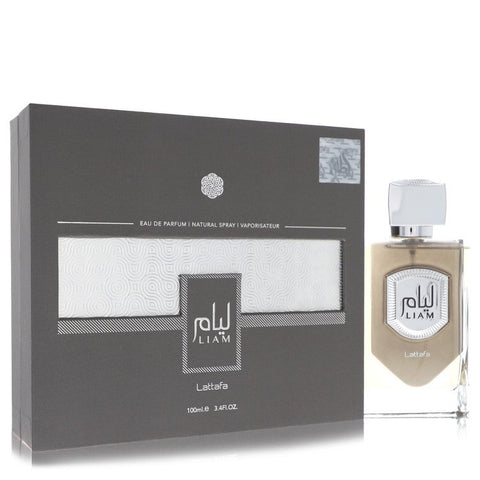 Lattafa Liam Grey by Lattafa - Eau De Parfum Spray (Unisex) 3.4 oz