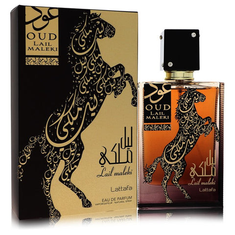 Lattafa Oud Lai Maleki by Lattafa - Eau De Parfum Spray (Unisex) 3.4 oz