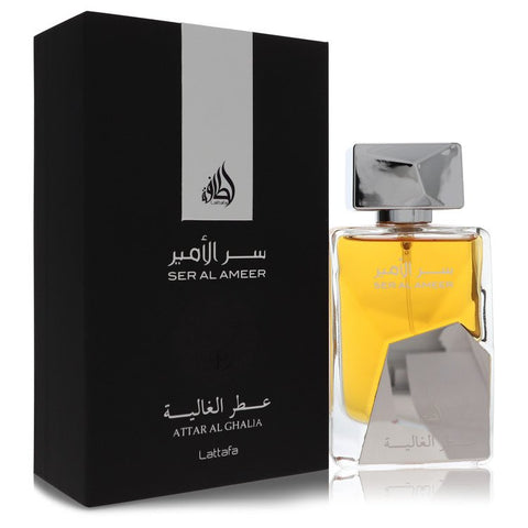 Lattafa Ser Al Ameer by Lattafa - Eau De Parfum Spray (Unisex) 3.4 oz