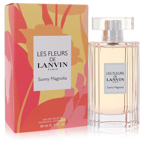 Les Fleurs De Lanvin Sunny Magnolia by Lanvin - Eau De Toilette Spray 3 oz