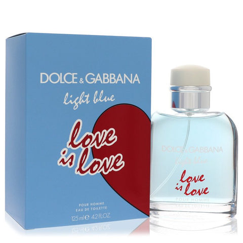 Light Blue Love Is Love by Dolce & Gabbana - Eau De Toilette Spray 4.2 oz