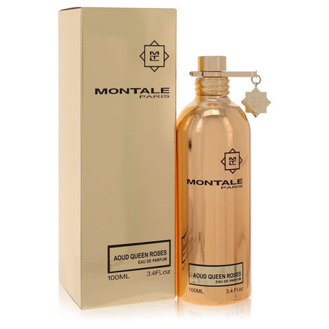 Montale Aoud Queen Roses by Montale - Eau De Parfum Spray (Unisex) 3.4 oz