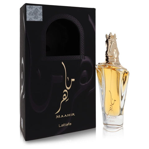 Lattafa Maahir by Lattafa - Eau De Parfum Spray (Unisex) 3.4 oz