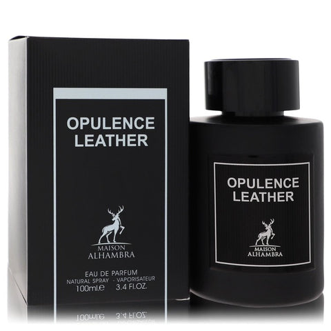 Maison Alhambra Opulence Leather by Maison Alhambra - Eau De Parfum Spray 3.4 oz