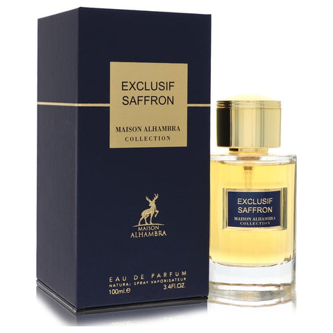 Maison Alhambra Exclusif Saffron by Maison Alhambra - Eau De Parfum Spray (Unisex) 3.4 oz