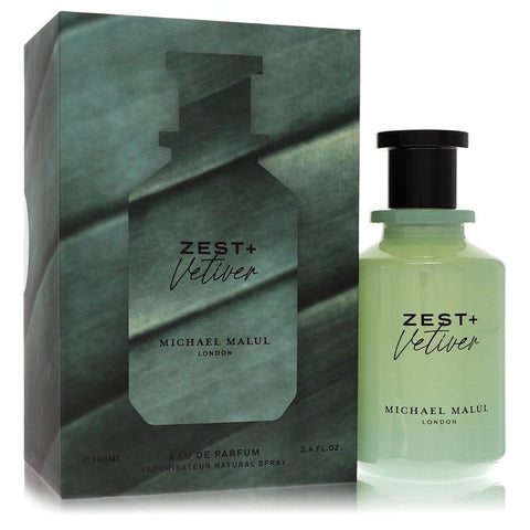 Michael Malul Zest + Vetiver by Michael Malul - Eau De Parfum Spray 3.4 oz