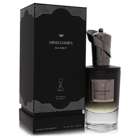 Mind Games Gambit by Mind Games - Extrait De Parfum Spray (Unisex) 3.4 oz
