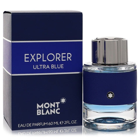 Montblanc Explorer Ultra Blue by Mont Blanc - Eau De Parfum Spray 2 oz
