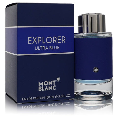 Montblanc Explorer Ultra Blue by Mont Blanc - Eau De Parfum Spray 3.3 oz
