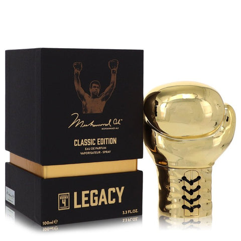 Muhammad Ali Legacy Round 4 by Muhammad Ali - Eau De Parfum Spray (Classic Edition) 3.3 oz