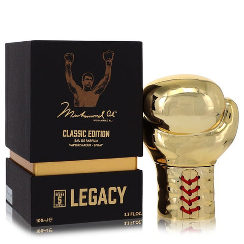 Muhammad Ali Legacy Round 5 by Muhammad Ali - Eau De Parfum Spray (Classic Edition) 3.3 oz