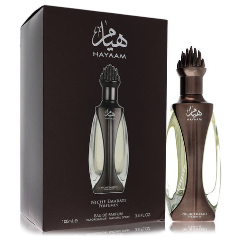 Niche Emarati Hayaam by Lattafa - Eau De Parfum Spray (Unisex) 3.4 oz