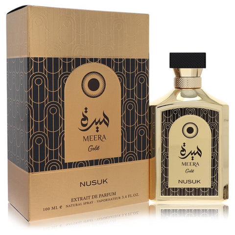 Nusuk Meera Gold by Nusuk - Extrait De Parfum Spray (Unisex) 3.4 oz