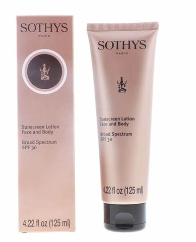Sothys Sunscreen Face and Body Lotion 4.22 oz