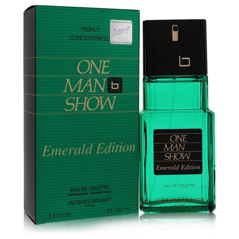 One Man Show Emerald by Jacques Bogart - Eau De Toilette Spray 3.4 oz