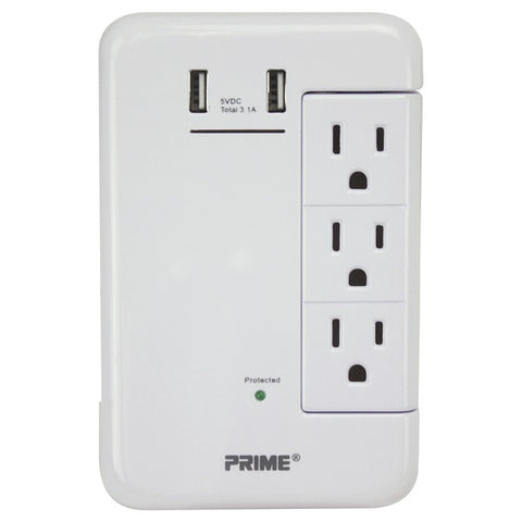 6OUT 1200J SURGE TAP