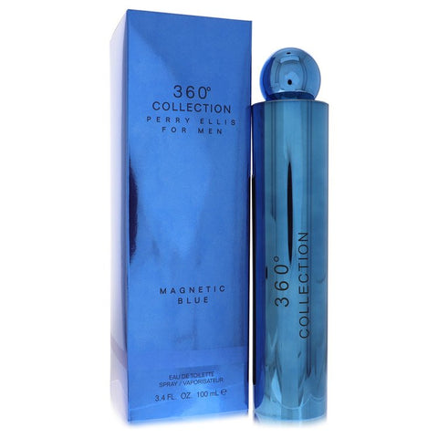 Perry Ellis 360 Collection Magnetic Blue by Perry Ellis - Eau De Toilette Spray 3.4 oz
