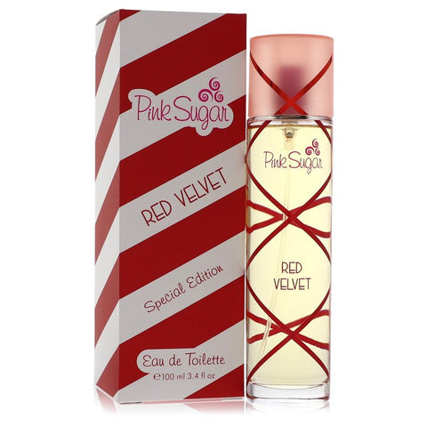 Pink Sugar Red Velvet by Aquolina - Eau De Toilette Spray 3.4 oz