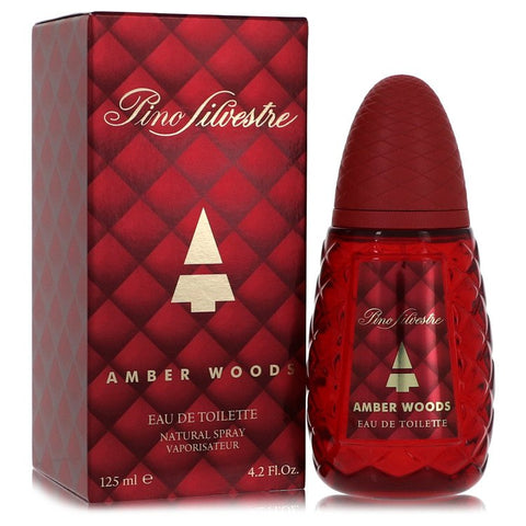 Pino Silvestre Amber Woods by Pino Silvestre - Eau De Toilette Spray 4.2 oz