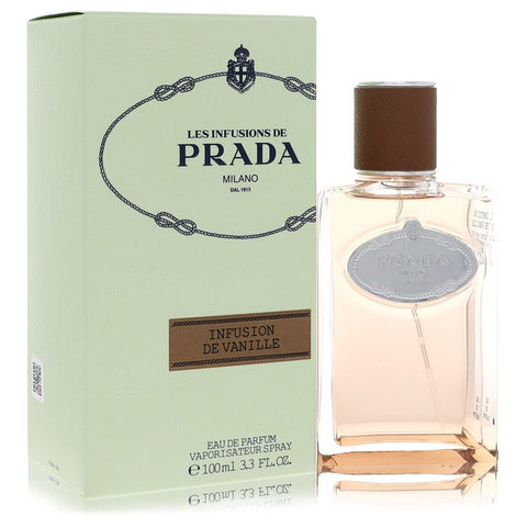 Prada Les Infusions De Infusion De Vanille by Prada - Eau De Parfum Spray (Unisex) 3.3 oz