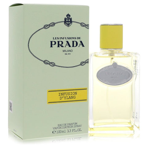 Prada Les Infusions De Infusion D'Ylang by Prada - Eau De Parfum Spray (Unisex) 3.3 oz