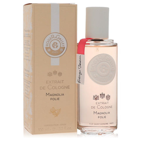 Roger & Gallet Magnolia Folie by Roger & Gallet - Extrait De Cologne Spray (Unisex) 3.3 oz
