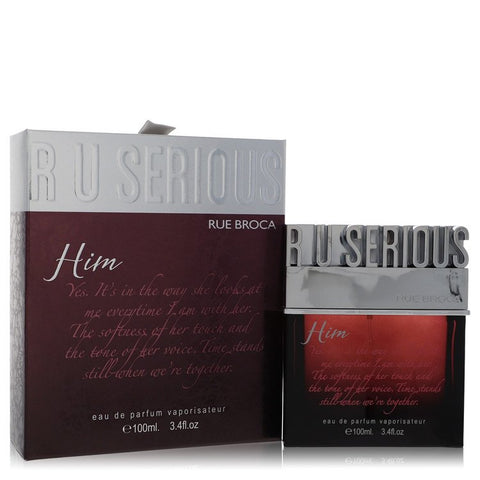 R U Serious Him by Rue Broca - Eau De Parfum Spray 3.4 oz