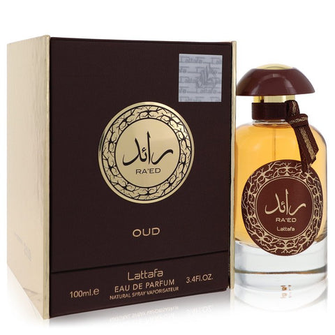 Raed Oud by Lattafa - Eau De Parfum Spray (Unisex) 3.4 oz