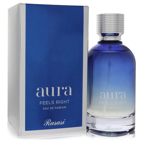 Rasasi Aura Feels Right by Rasasi - Eau De Parfum Spray (Unisex) 3.3 oz