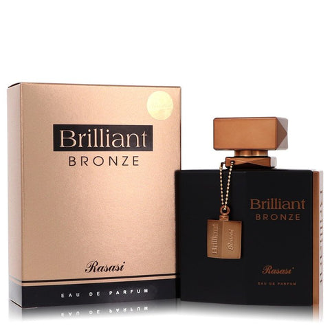 Rasasi Brillant Bronze by Rasasi - Eau De Parfum Spray (Unisex) 3.3 oz