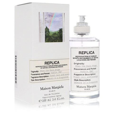 Replica When The Rain Stops by Maison Margiela - Eau De Toilette Spray (Unisex) 3.4 oz