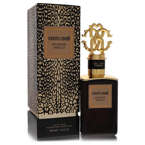 Roberto Cavalli Splendid Vanilla by Roberto Cavalli - Eau De Parfum Spray (Unisex) 3.4 oz