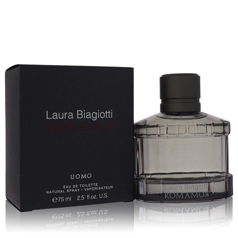 Romamor Uomo by Laura Biagiotti - Eau De Toilette Spray 2.5 oz