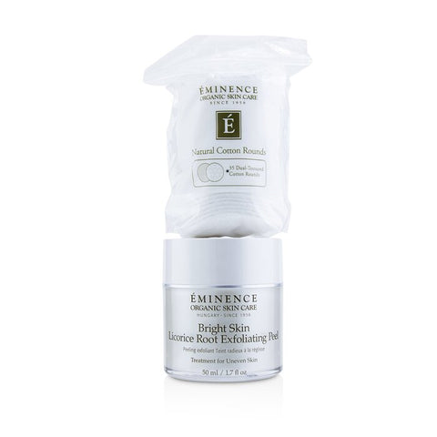 Bright Skin Licorice Root Exfoliating Peel (with 35 Dual-textured Cotton Rounds) - 50ml/1.7oz