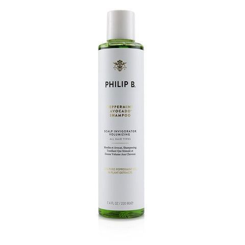 Peppermint Avocado Shampoo (scalp Invigorator Volumizing - All Hair Types) - 220ml/7.4oz