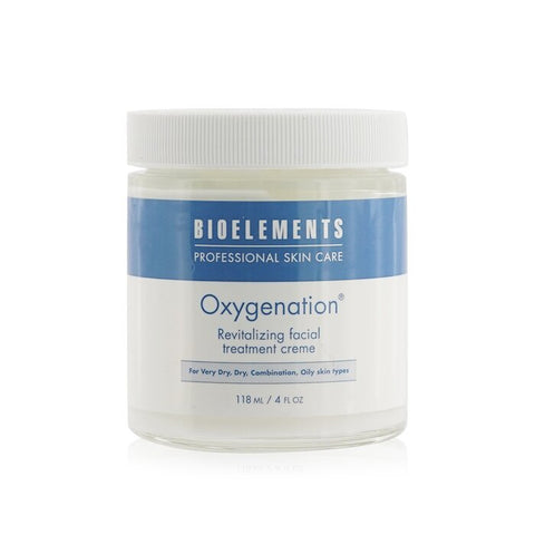Oxygenation - Revitalizing Facial Treatment Creme (salon Size) - For Very Dry Dry Combination Oily Skin Types - 118ml/4o
