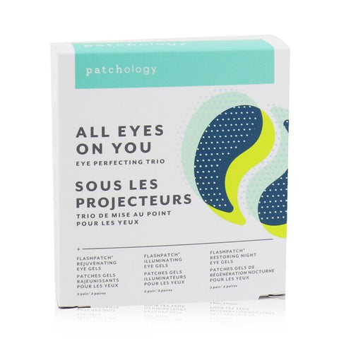 Flashpatch Eye Gels - All Eyes On You Eye Perfecting Trio Kit: Rejuvenating Illuminating Restoring - 6pairs