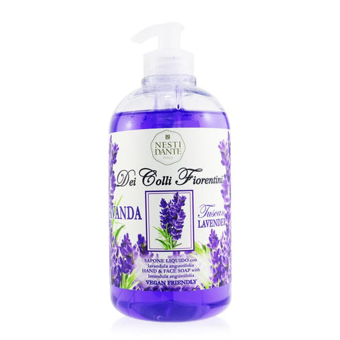 Dei Colli Fiorentini Hand & Face Soap With Lavandula Angustifolia - Tuscan Lavender - 500ml/16.9oz