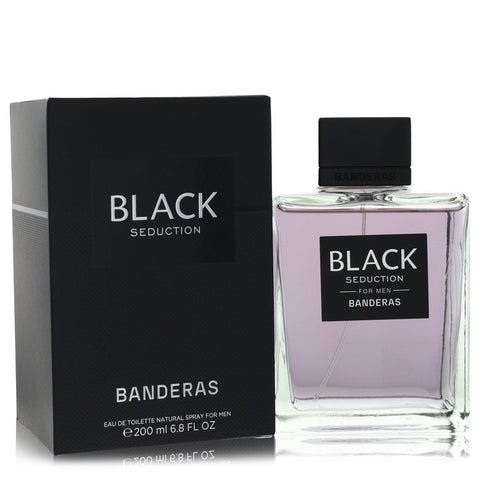 Seduction In Black by Antonio Banderas - Eau De Toilette Spray 6.8 oz