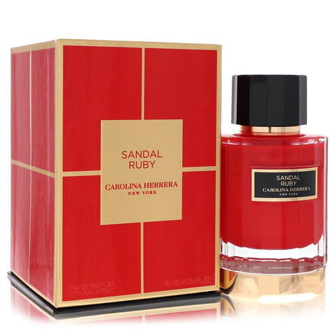 Sandal Ruby by Carolina Herrera - Eau De Parfum Spray (Unisex) 3.4 oz