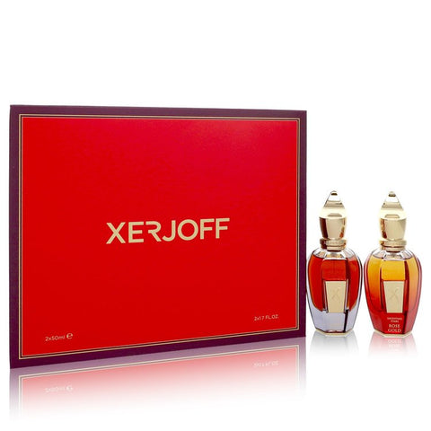 Shooting Stars Amber Gold & Rose Gold by Xerjoff - Gift Set -- 1.7 oz EDP in Amber Gold + 1.7 oz EDP in Rose Gold